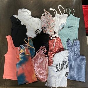 Bundle of 14 Shein tops size small